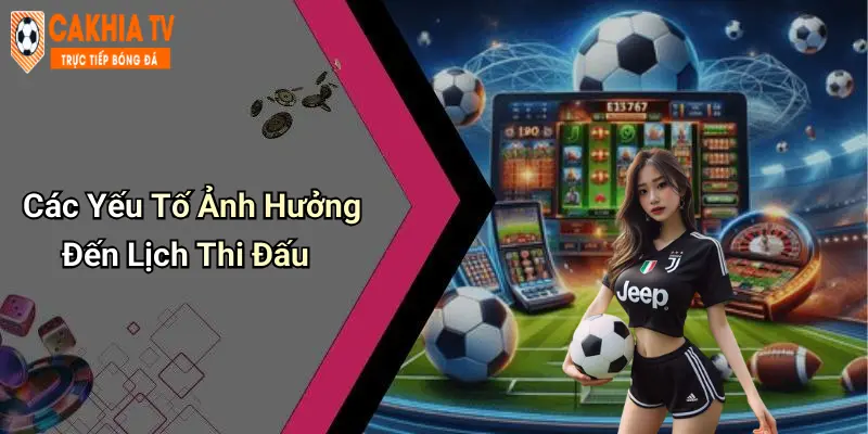 Các Yếu Tố Ảnh Hưởng Đến Lịch Thi Đấu