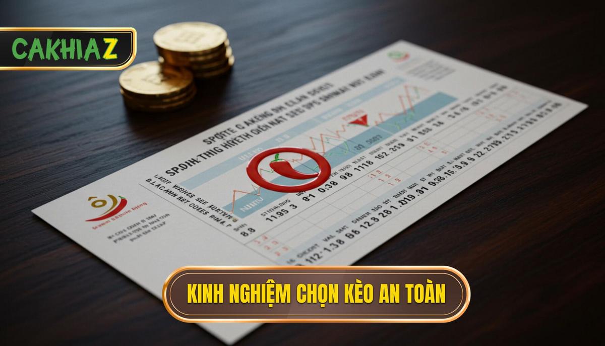 Kinh nghiệm chọn kèo an toàn