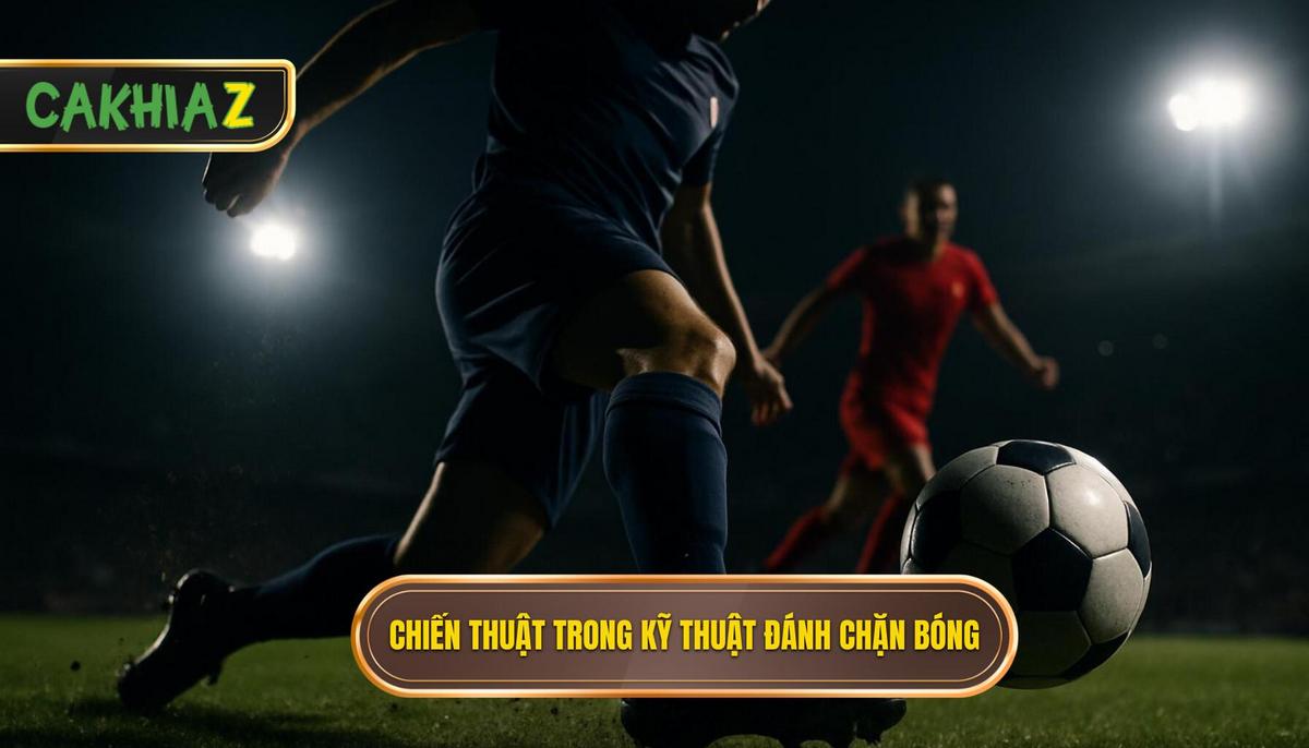 Bản chất chiến thuật của Kỹ thuật đánh chặn bóng