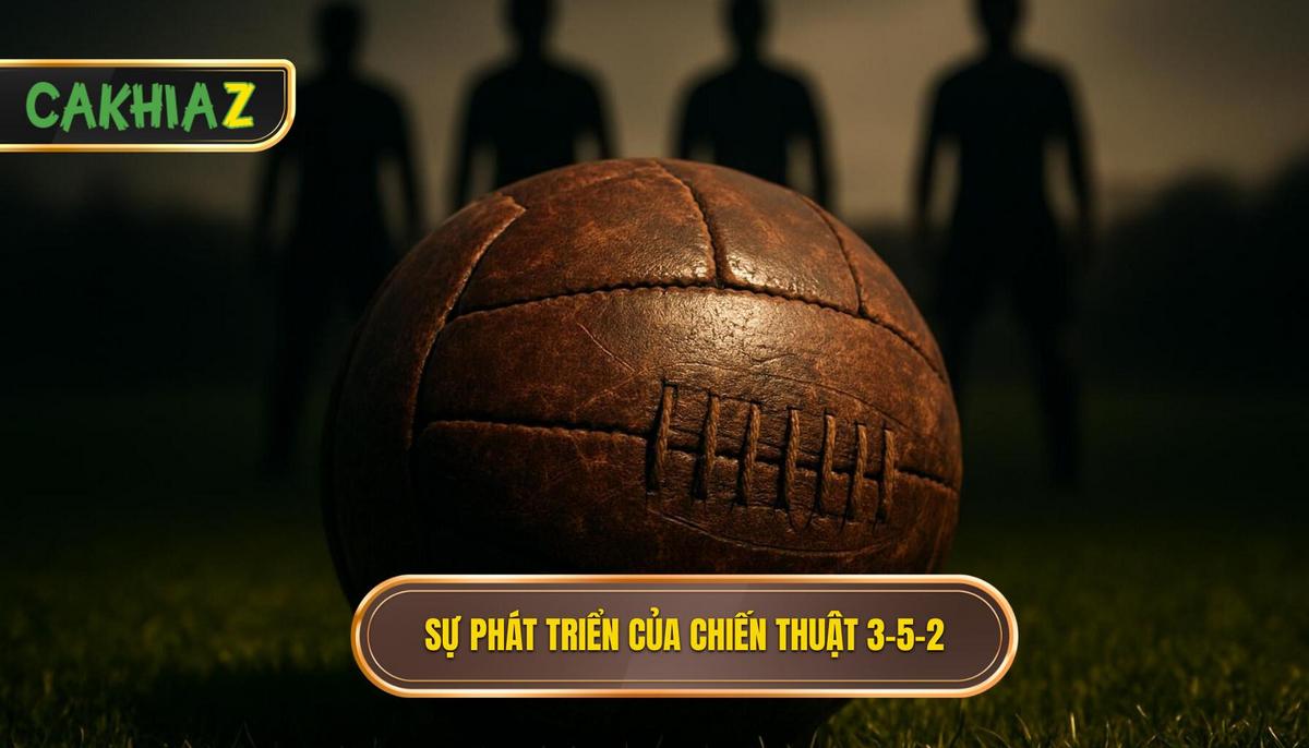 Sự trỗi dậy của 3-5-2 trong kỷ nguyên bóng đá tổng lực