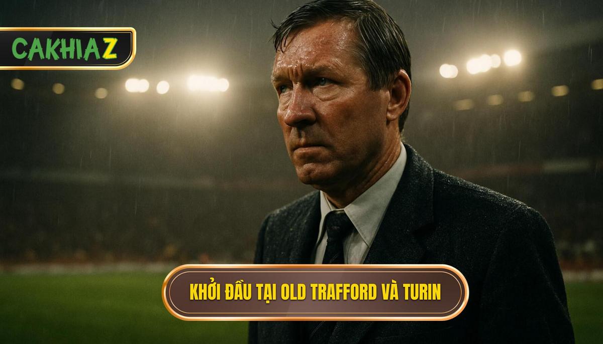 Khởi đầu tại Old Trafford và bước ngoặt định mệnh ở Turin