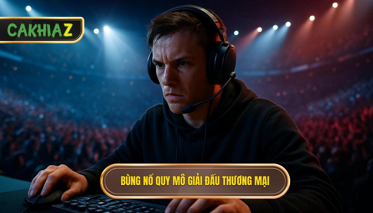 Sự bùng nổ về quy mô và giá trị thương mại của giải đấu