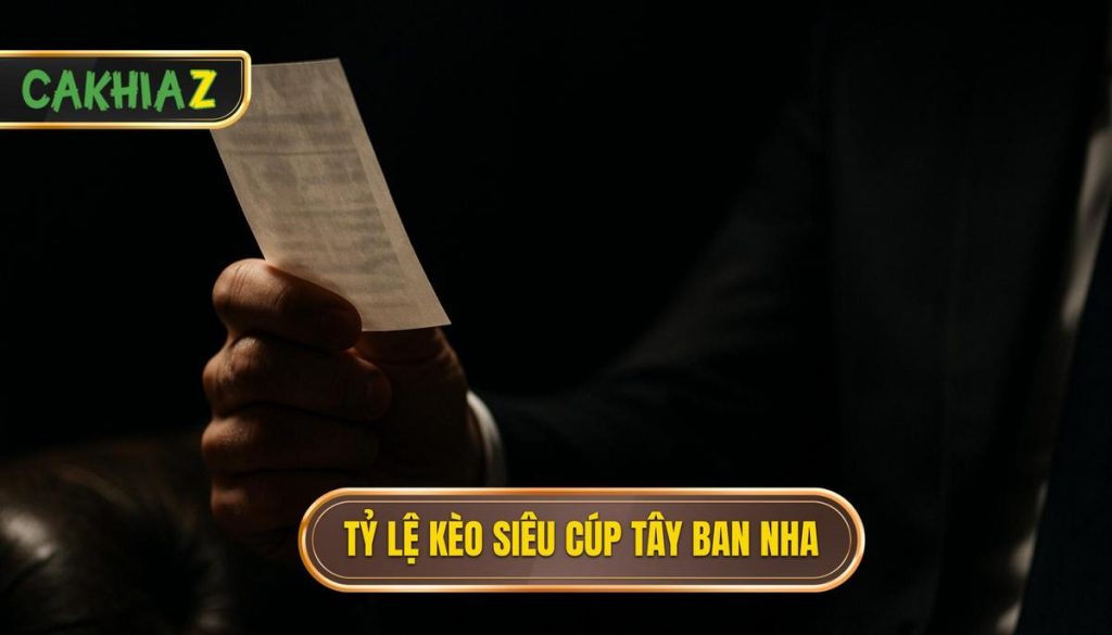 thumb - Tỷ lệ kèo siêu cúp Tây Ban Nha