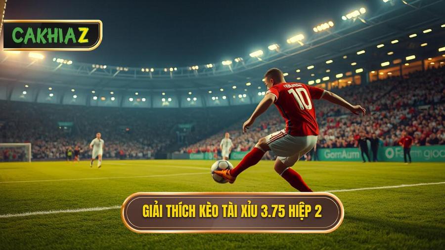 Hiểu đúng về kèo tài xỉu 3.75 hiệp 2 là gì?