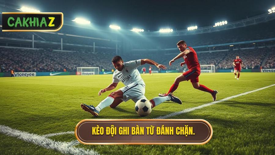 Hiểu rõ về Kèo cược đội ghi bàn từ tình huống đánh chặn là gì?