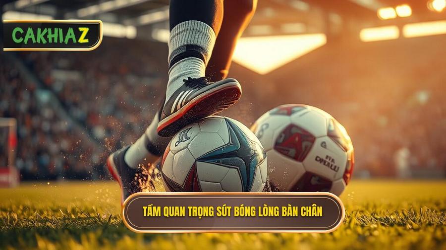 Tại sao kỹ thuật sút bóng bằng lòng bàn chân phải lại quan trọng?