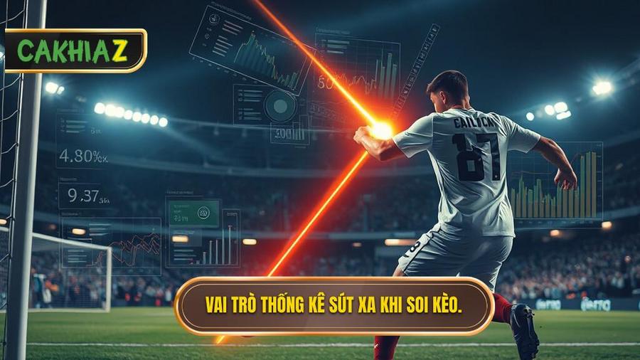 Tại sao thống kê sút xa lại quan trọng trong soi kèo?
