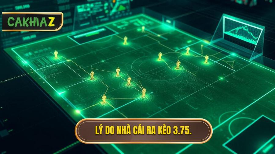 Phân tích sâu: Tại sao nhà cái ra kèo tài xỉu 3.75 hiệp 2?