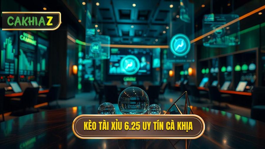 Kèo tài xỉu 6.25 là gì? Cách đọc và bí kíp soi kèo từ CÀ KHỊA