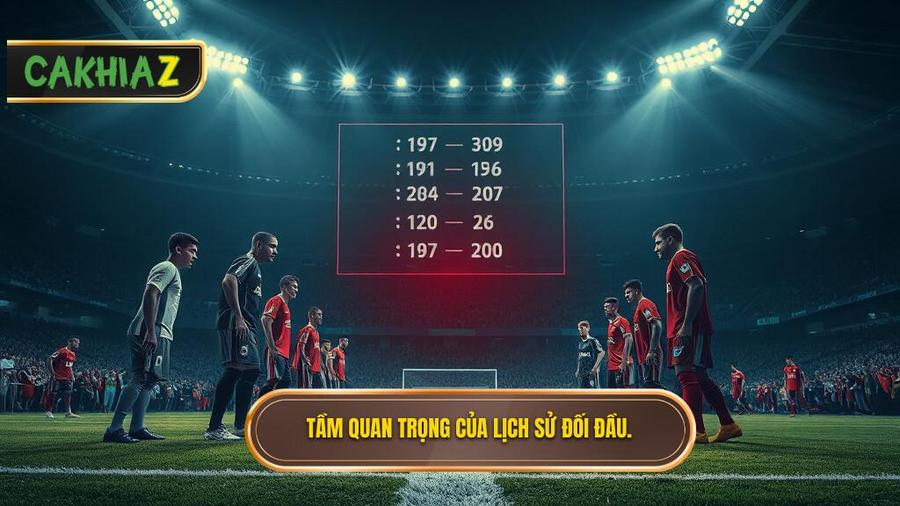 Tại sao lịch sử đối đầu 2 đội lại quan trọng đến vậy?