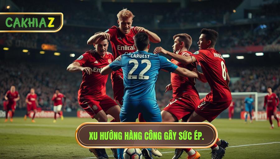 Xu hướng hàng công gây sức ép