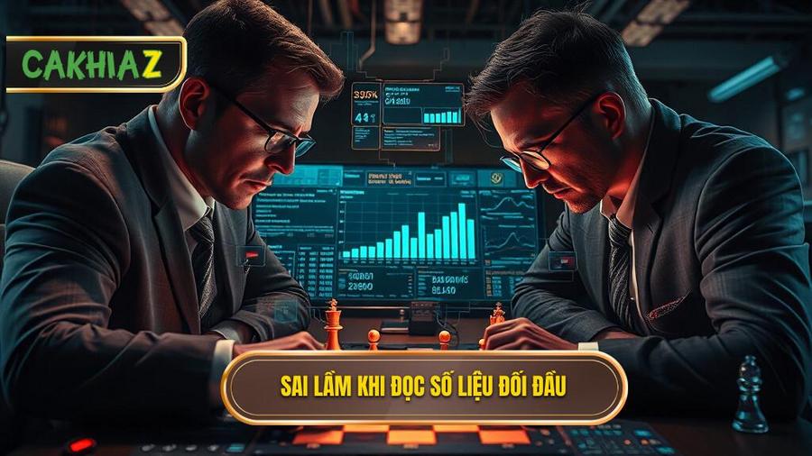Những sai lầm thường gặp khi đọc số liệu đối đầu