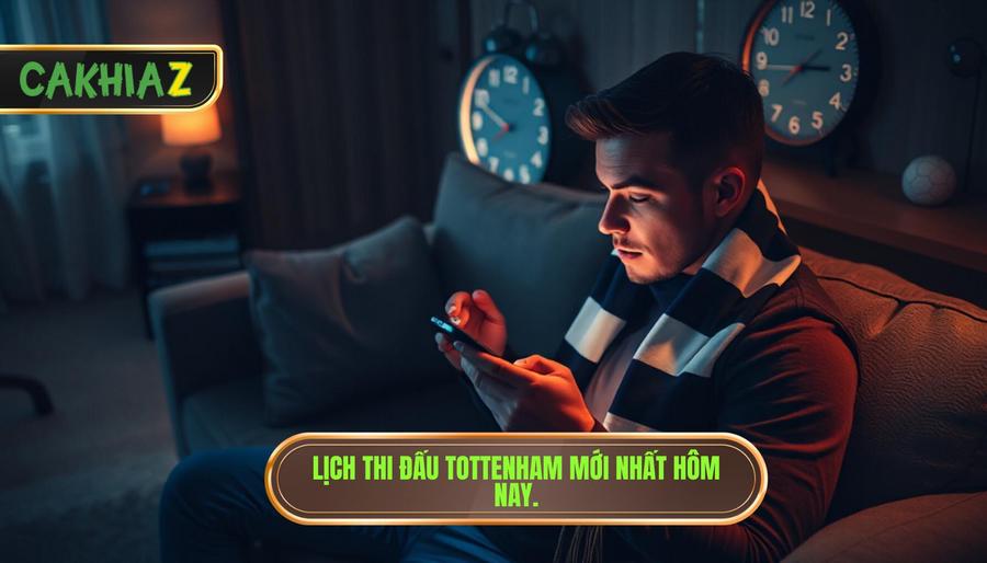 Lịch thi đấu Tottenham mới nhất hôm nay.
