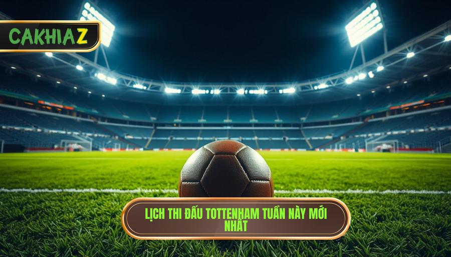 Lịch thi đấu Tottenham tuần này mới nhất