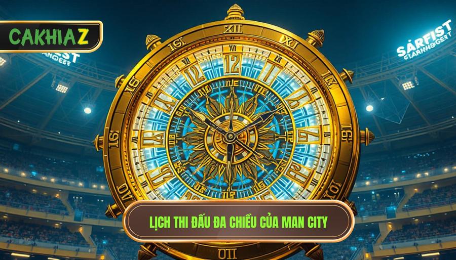 Lịch thi đấu đa chiều của Man City